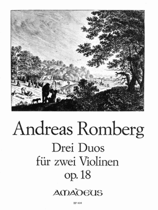 Book cover for 3 Duos op. 18