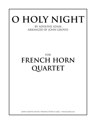 O Holy Night - French Horn Quartet