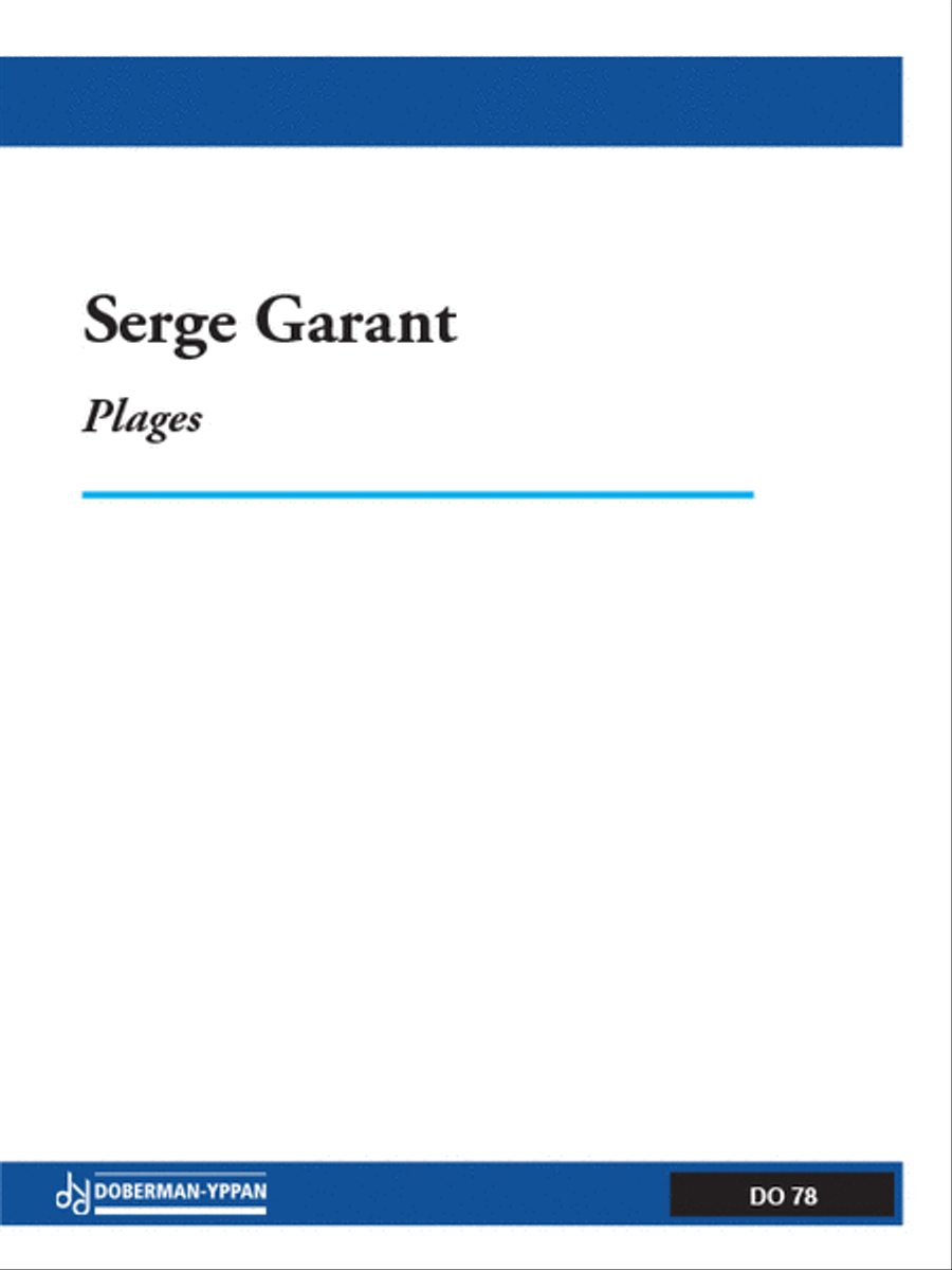 Plages Plages Orchestra scores gallery preview page 1