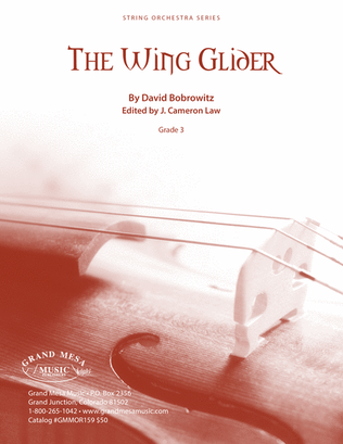 Book cover for The Wing Glider
