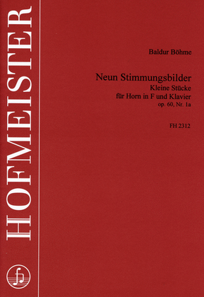 Book cover for Neun Stimmungsbilder