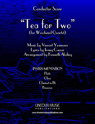 Tea for Two (for Woodwind Quartet)