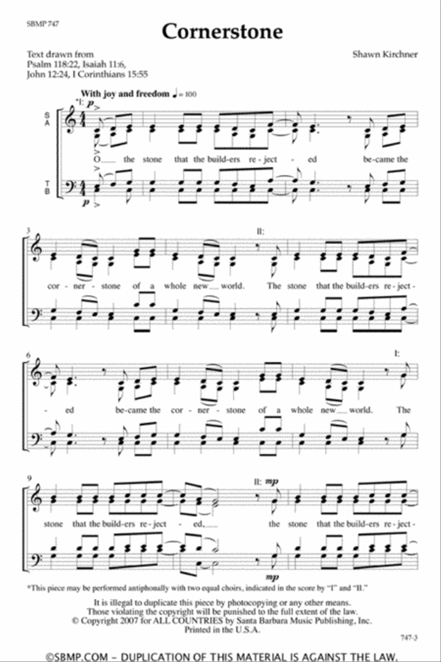 Cornerstone 4-Part scores gallery preview page 2