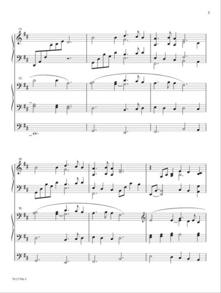 Christmas Album for Harp and Organ - Full Score Harp scores gallery preview page 5