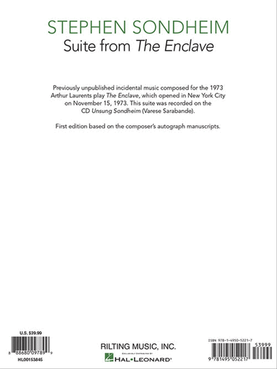 Suite from The Enclave Suite from The Enclave Percussion scores gallery preview page 4