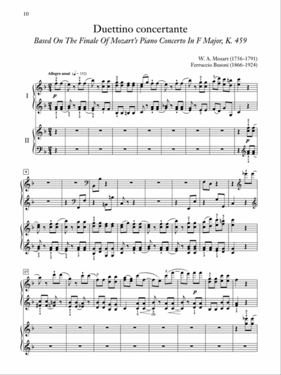 Duettino concertante Small Ensemble scores gallery preview page 2