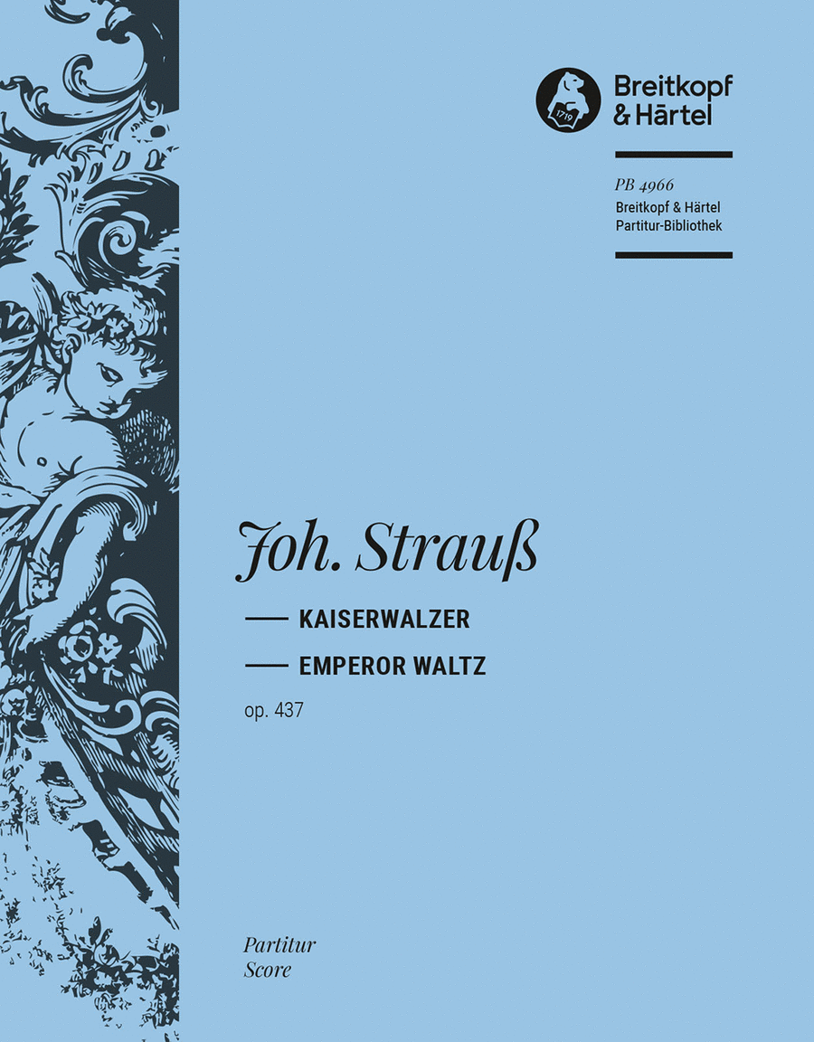 Emperor Waltz Op. 437 Emperor Waltz Op. 437 Orchestra scores gallery preview page 1