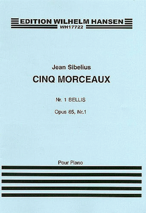 Book cover for Jean Sibelius: Five Pieces Op.85 No.1 'Bellis'