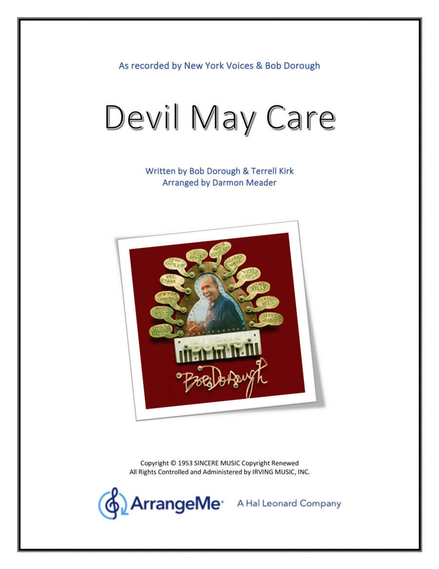Devil May Care 4-Part scores gallery preview page 1