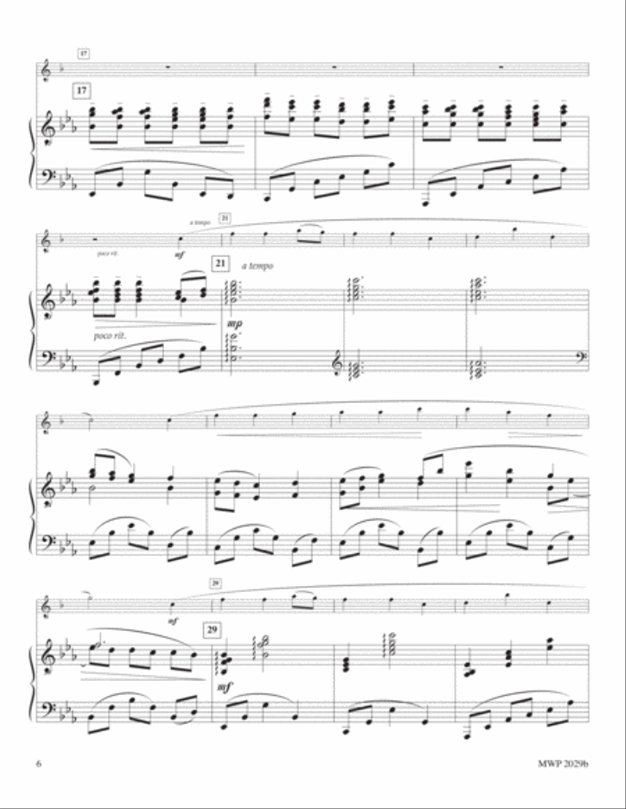 Three Christmas Solos, Clar. Vol. 1 Clarinet Trio scores gallery preview page 6
