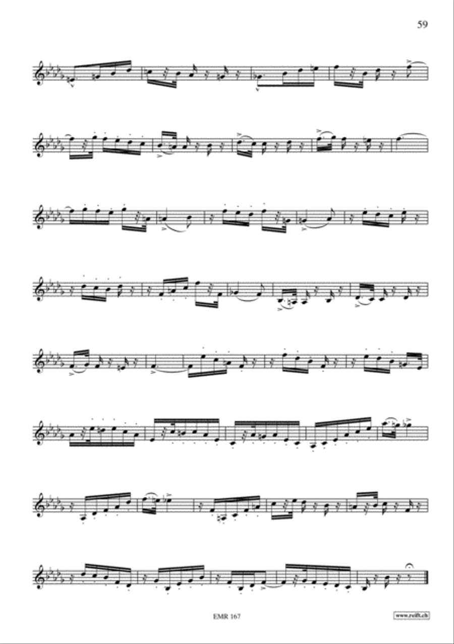 70 Studies Cornet scores gallery preview page 21