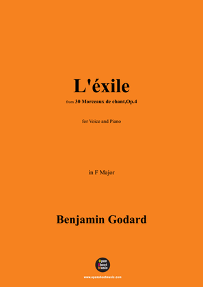 B. Godard-L'éxile,Op.4 No.5,in F Major