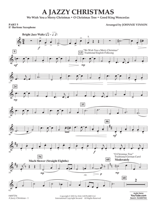 A Jazzy Christmas - Pt.5 - Eb Baritone Saxophone