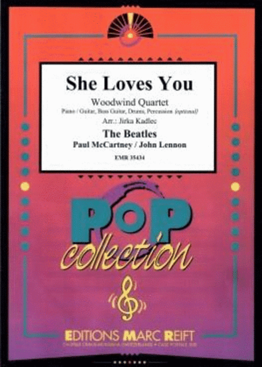 She Loves You She Loves You Woodwind Quartet scores gallery preview page 1