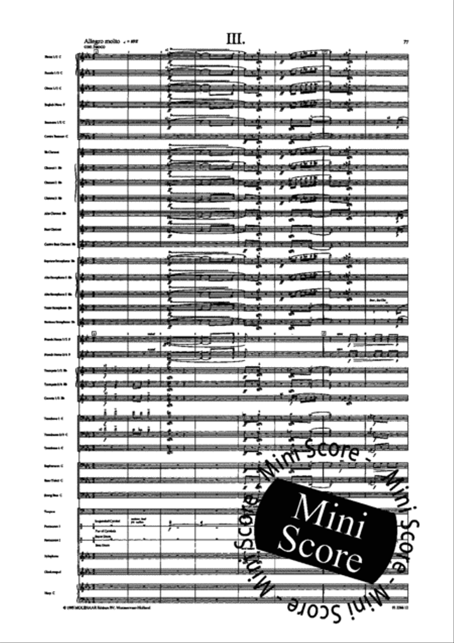 Fifth Symphony Fifth Symphony Concert Band scores gallery preview page 82