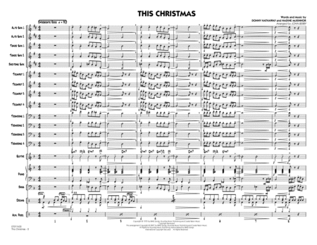 This Christmas - Full Score