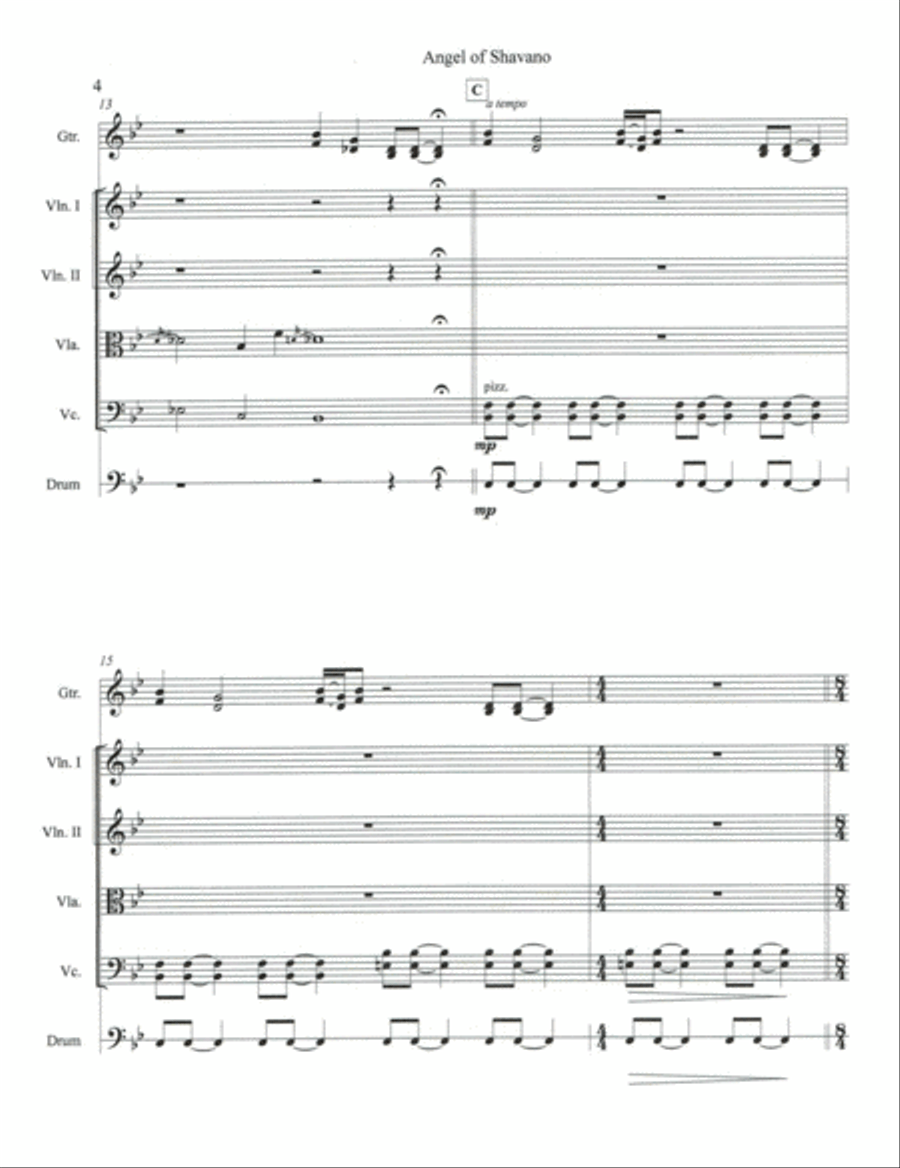 Shavano Suite Small Ensemble scores gallery preview page 5