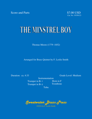The Minstrel Boy (The Moreen/The Son of God Goes Forth to War/One in Jesus)