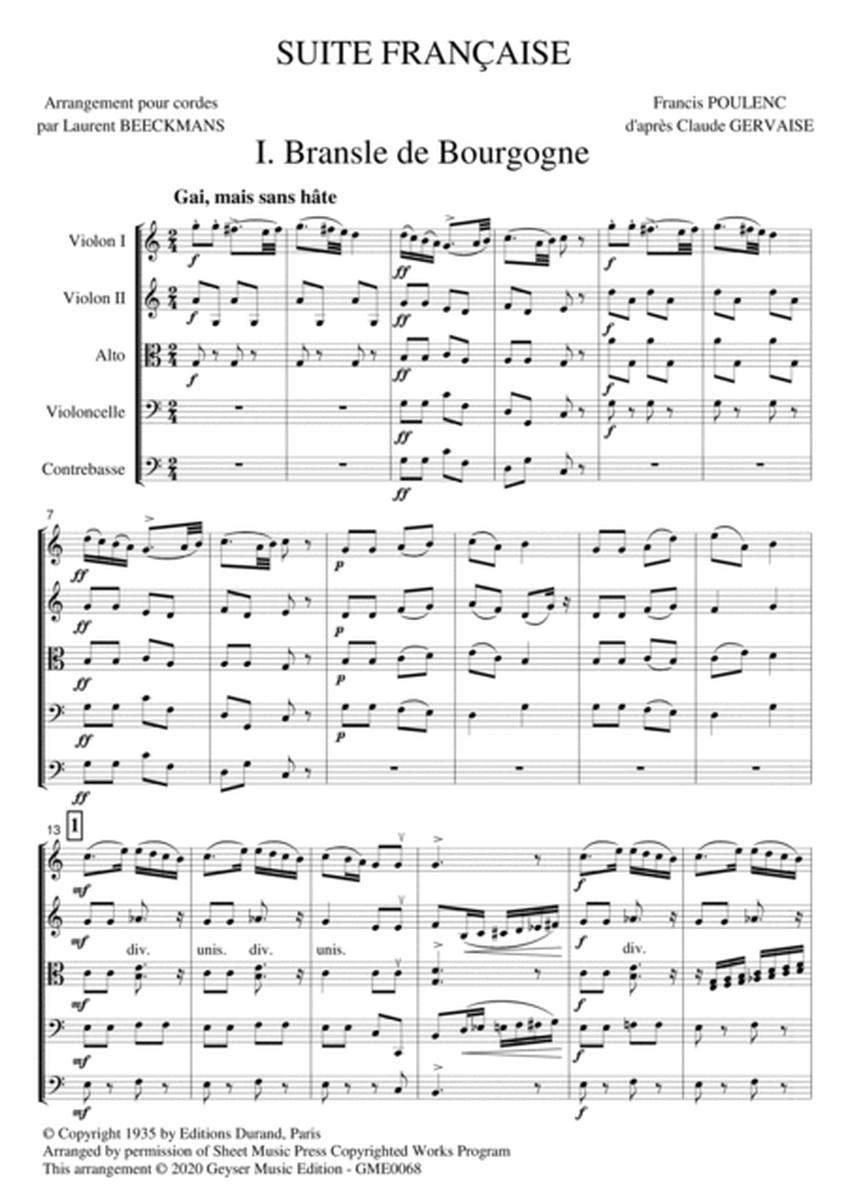 Suite Francaise (piano)