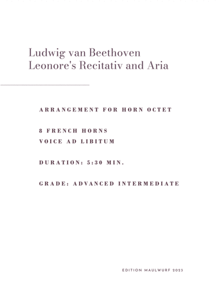 Leonore's recitativ and aria image number null