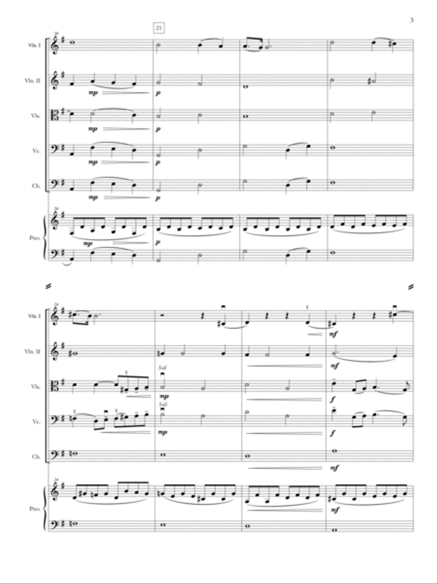 Panis Angelicus Panis Angelicus Orchestra scores gallery preview page 4