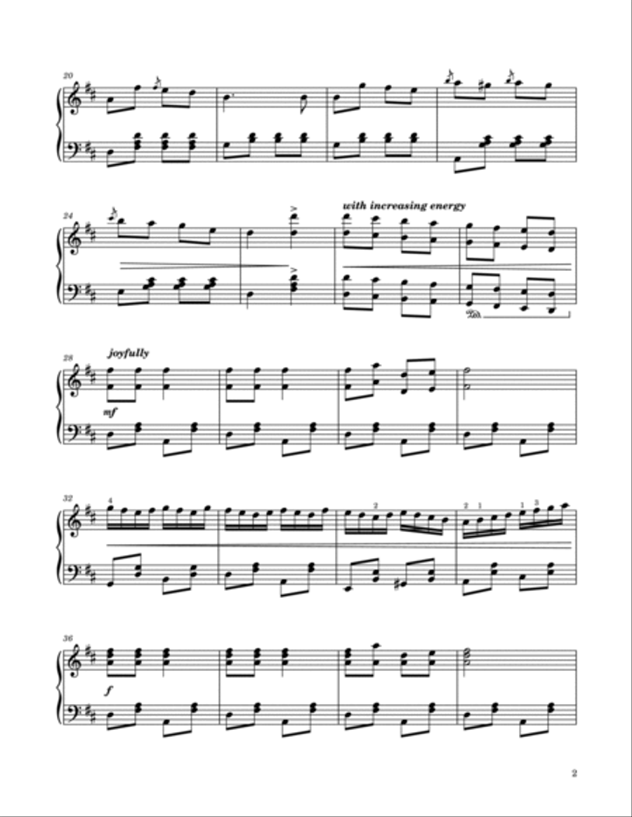 Jingle Bells (in the style of Offenbach's 
