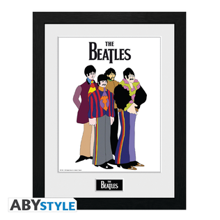 The Beatles – Yellow Submarine Group Framed Poster