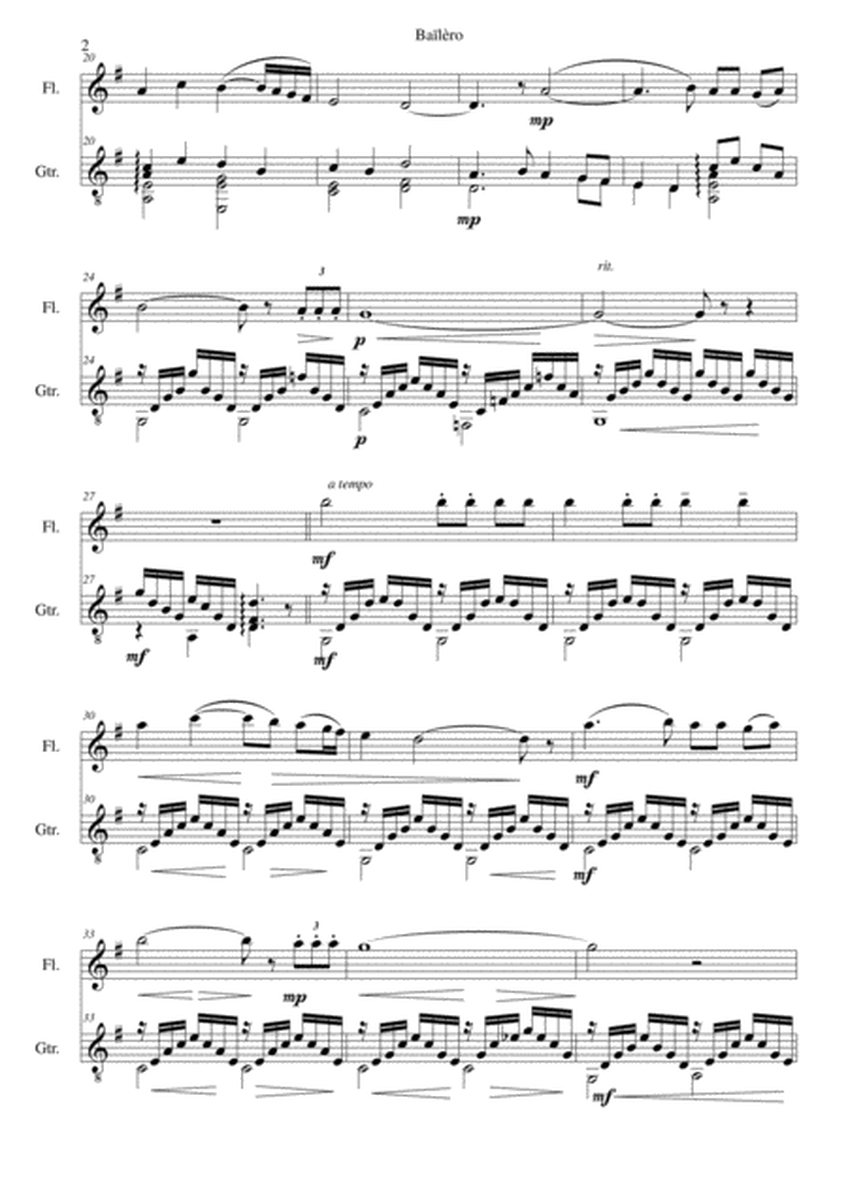 Bailero for flute and guitar image number null