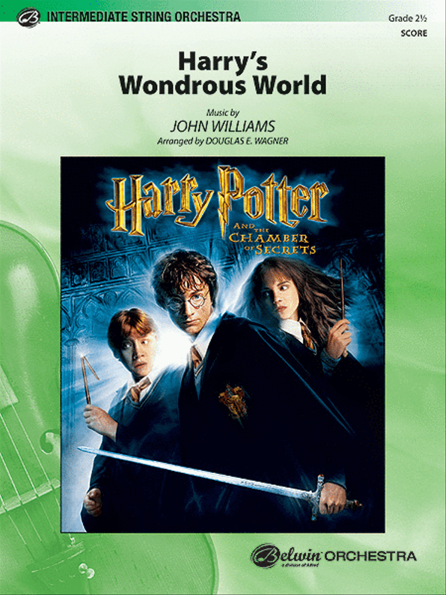 Harry's Wondrous World (from Harry Potter and the Chamber of Secrets) String Orchestra scores gallery preview page 1