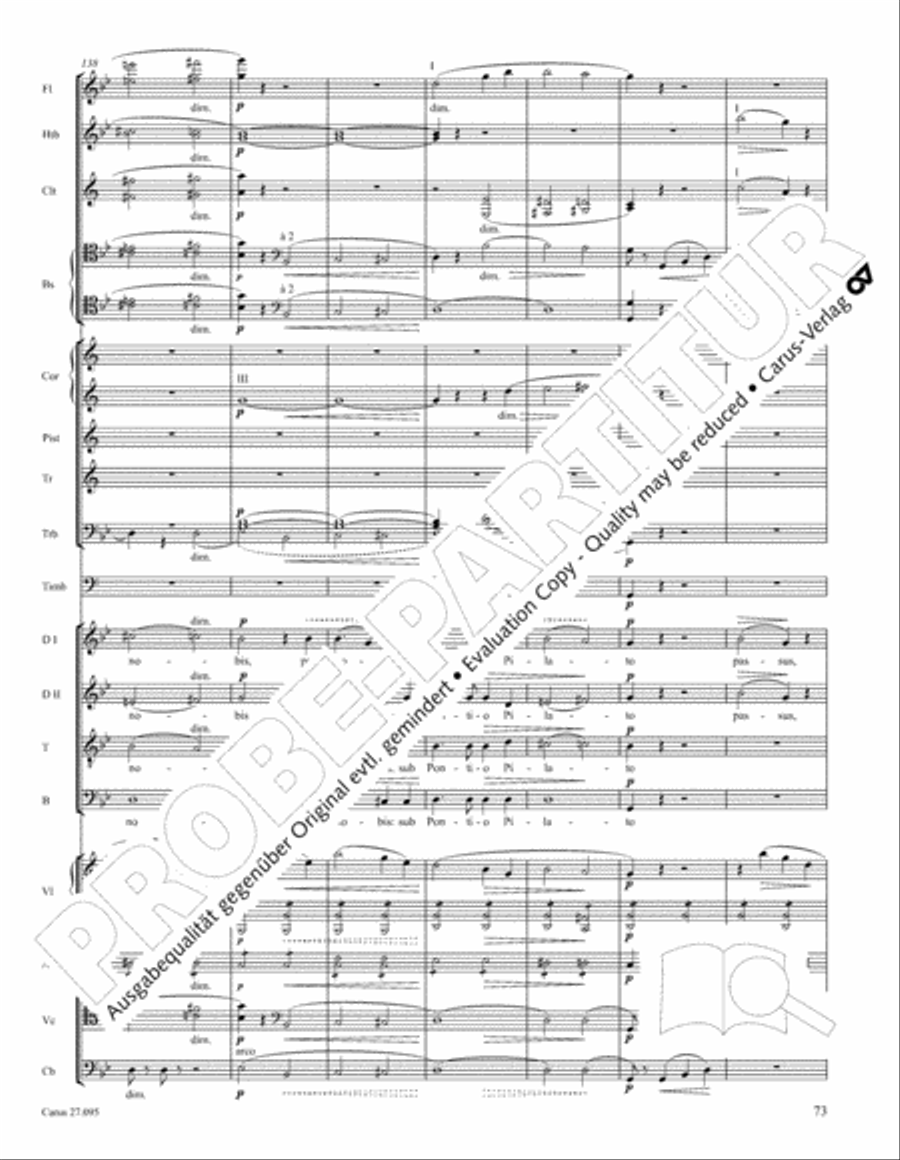 Messe solennelle de sainte Cecile STB scores gallery preview page 86