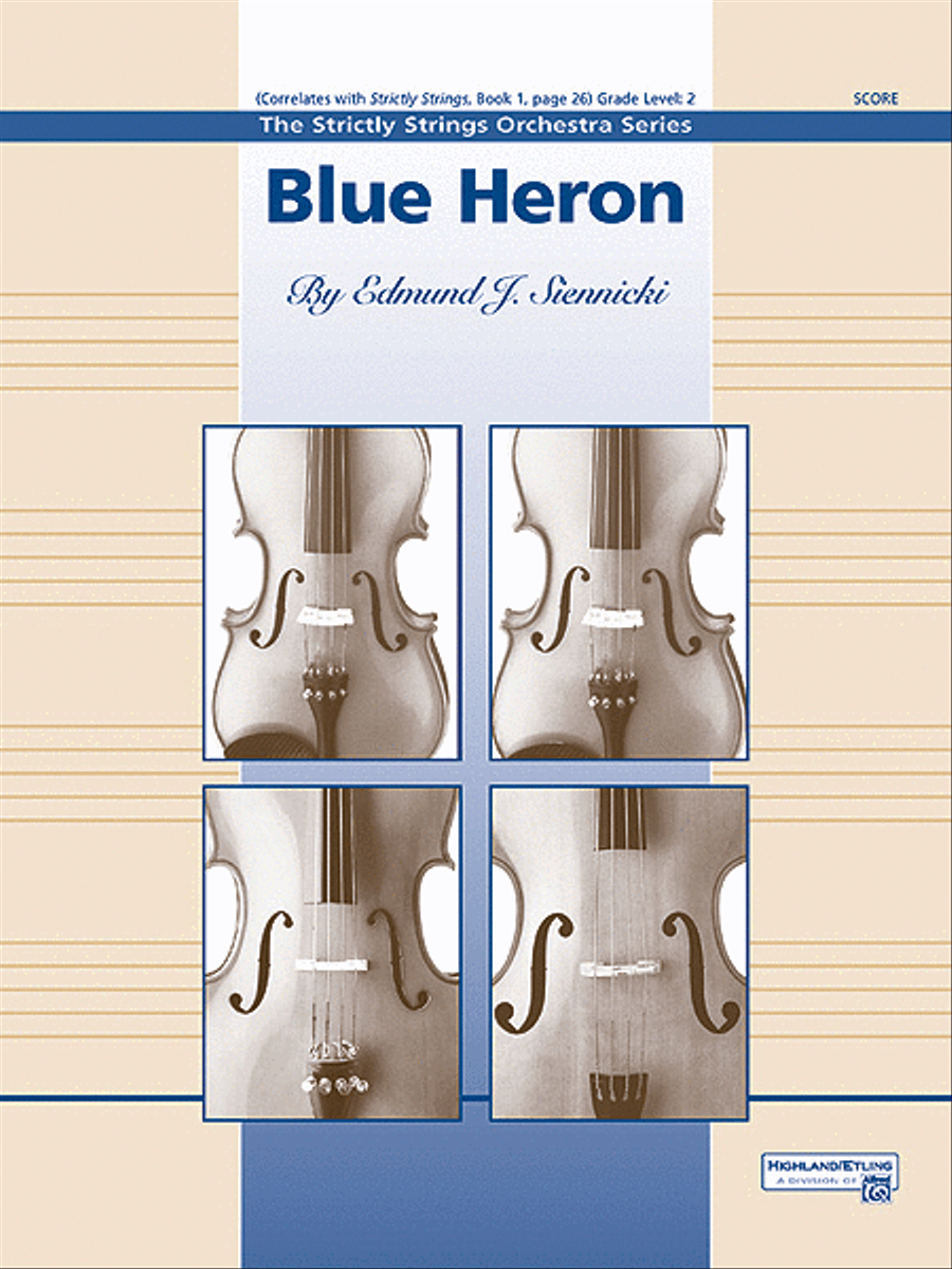Blue Heron by Edmund J. Siennicki String Orchestra - Sheet Music