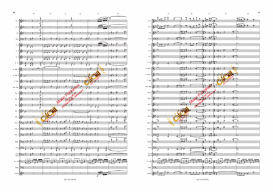 A-Team Concert Band scores gallery preview page 7