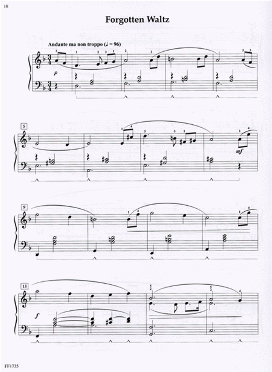 In the Romantic Style Piano Solo scores gallery preview page 3