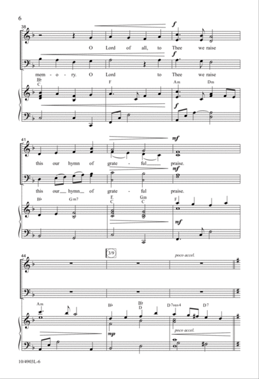 Thanks for Giving 4-Part scores gallery preview page 6
