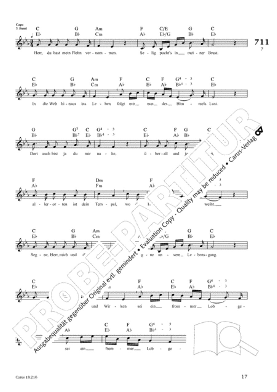 Gitarrenbuch zum Gotteslob. Eigenteile Osterreich / Bozen-Brixen Guitar scores gallery preview page 17