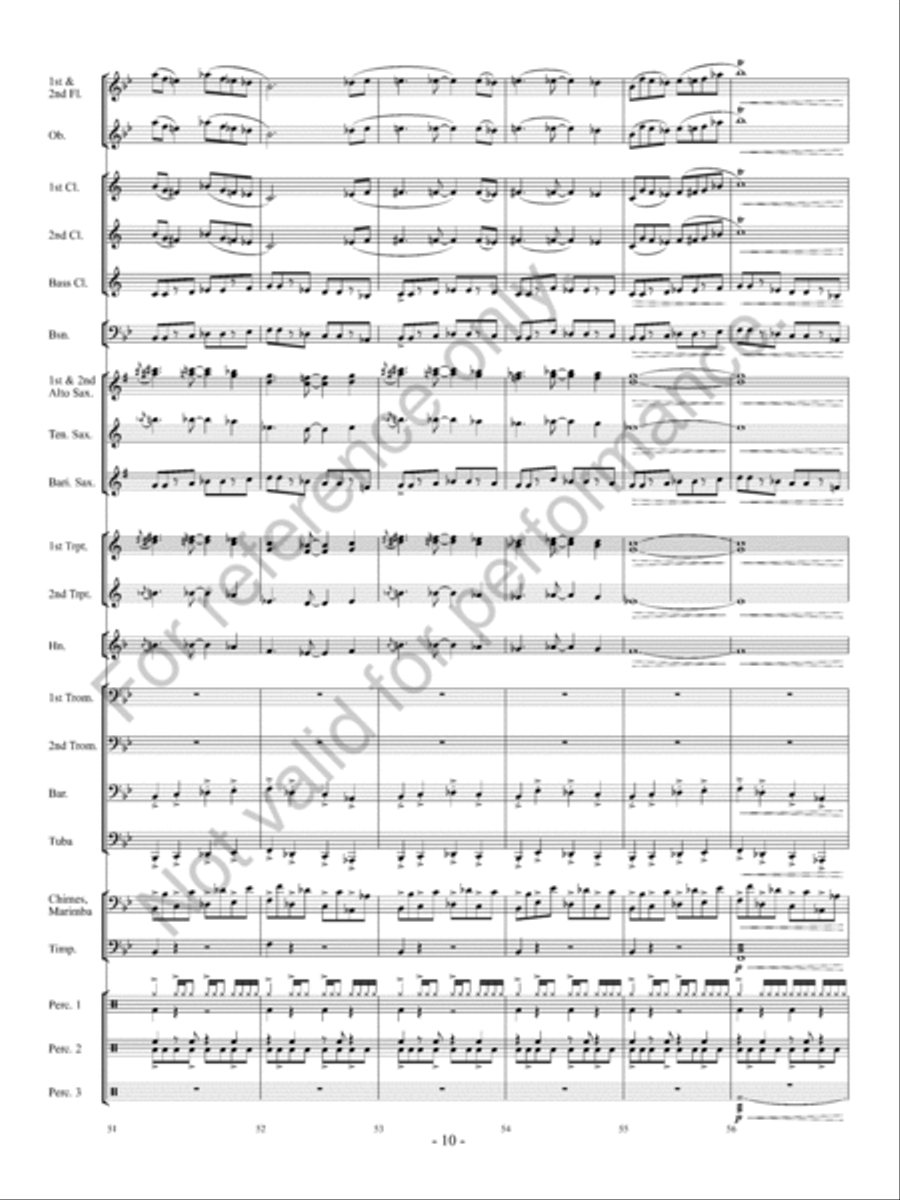 Crush Concert Band scores gallery preview page 11