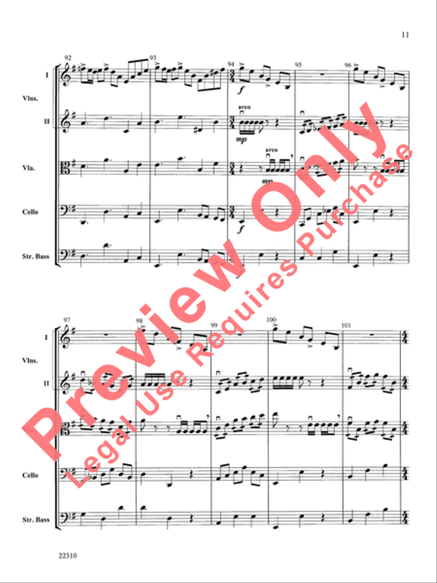 Incantations String Orchestra scores gallery preview page 4