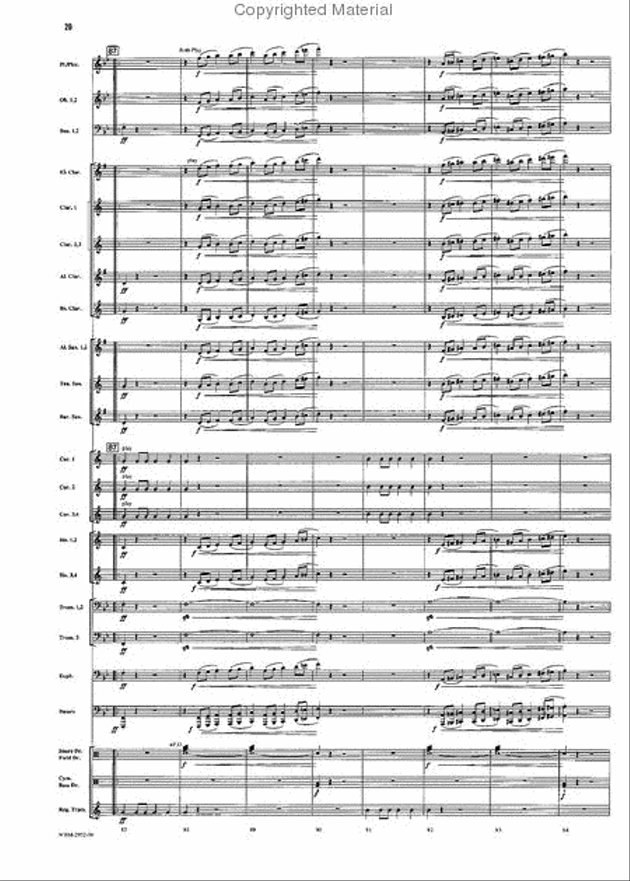 The Thunderer Concert Band scores gallery preview page 13