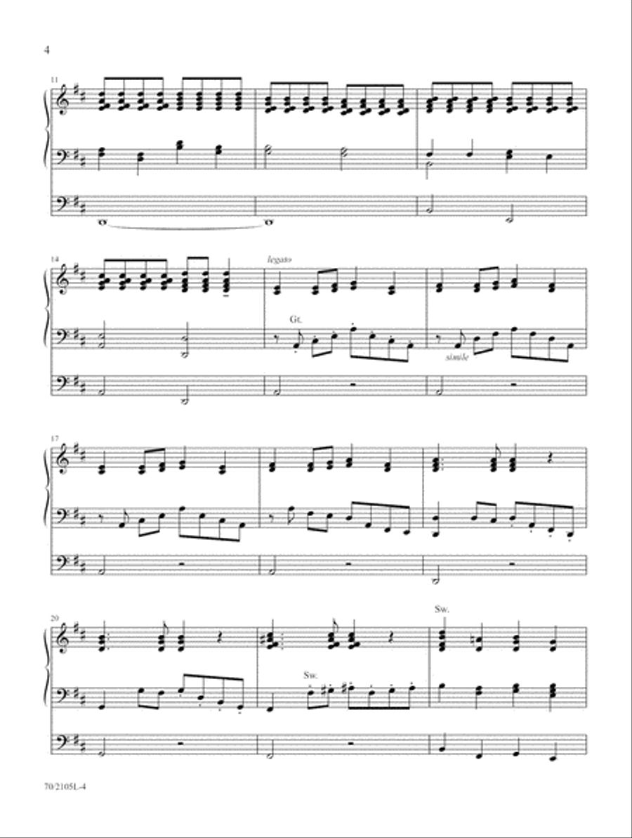 When Christ Was Born When Christ Was Born Organ scores gallery preview page 4