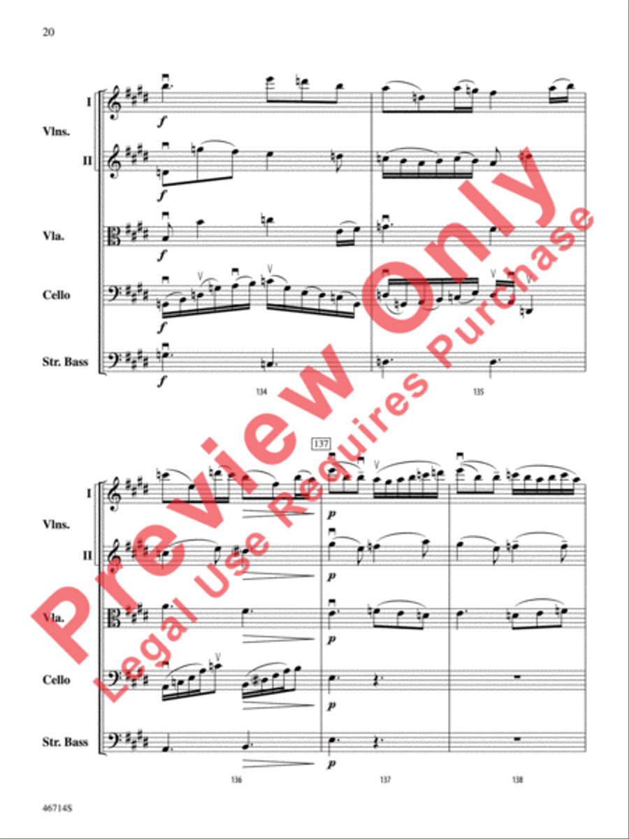 Yumiweeus String Orchestra scores gallery preview page 21