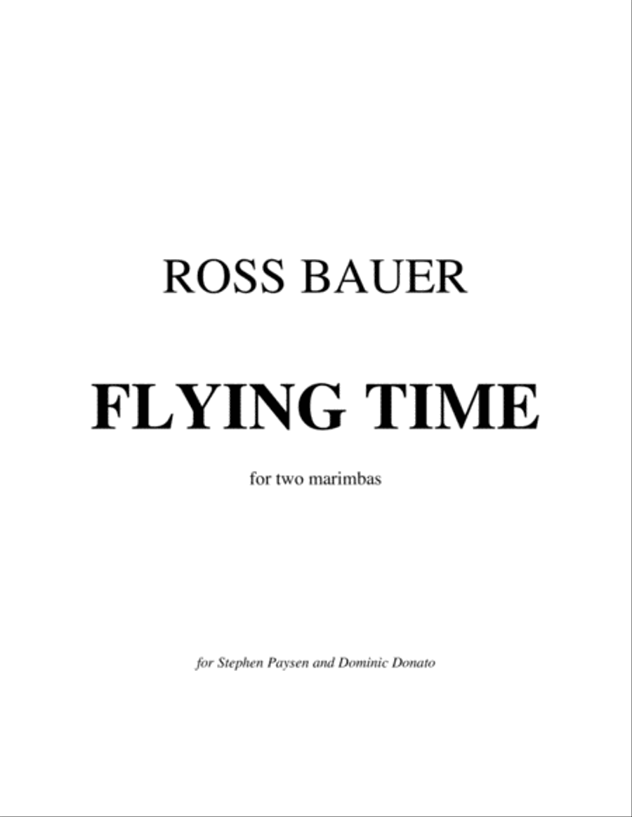 [Bauer] Flying Time Marimba scores gallery preview page 3