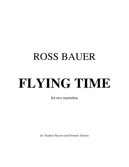 [Bauer] Flying Time