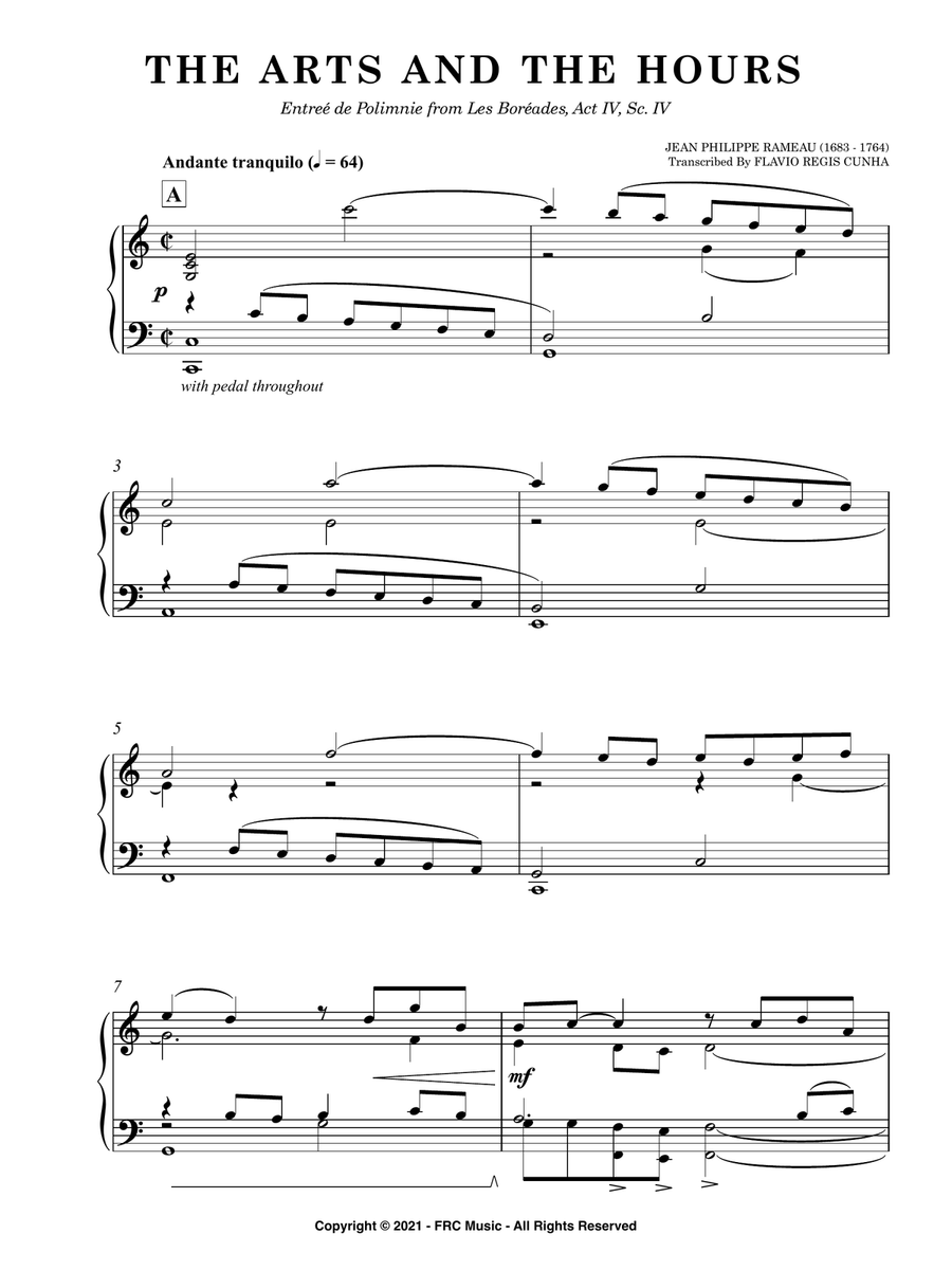 Rameau: Les Boréades: 