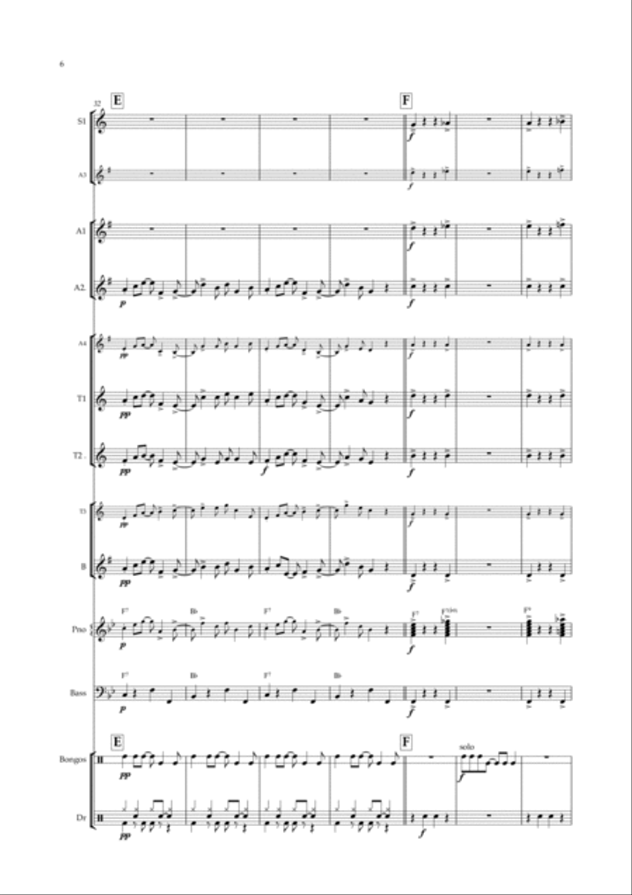 Mambo #8 Woodwind Ensemble scores gallery preview page 6