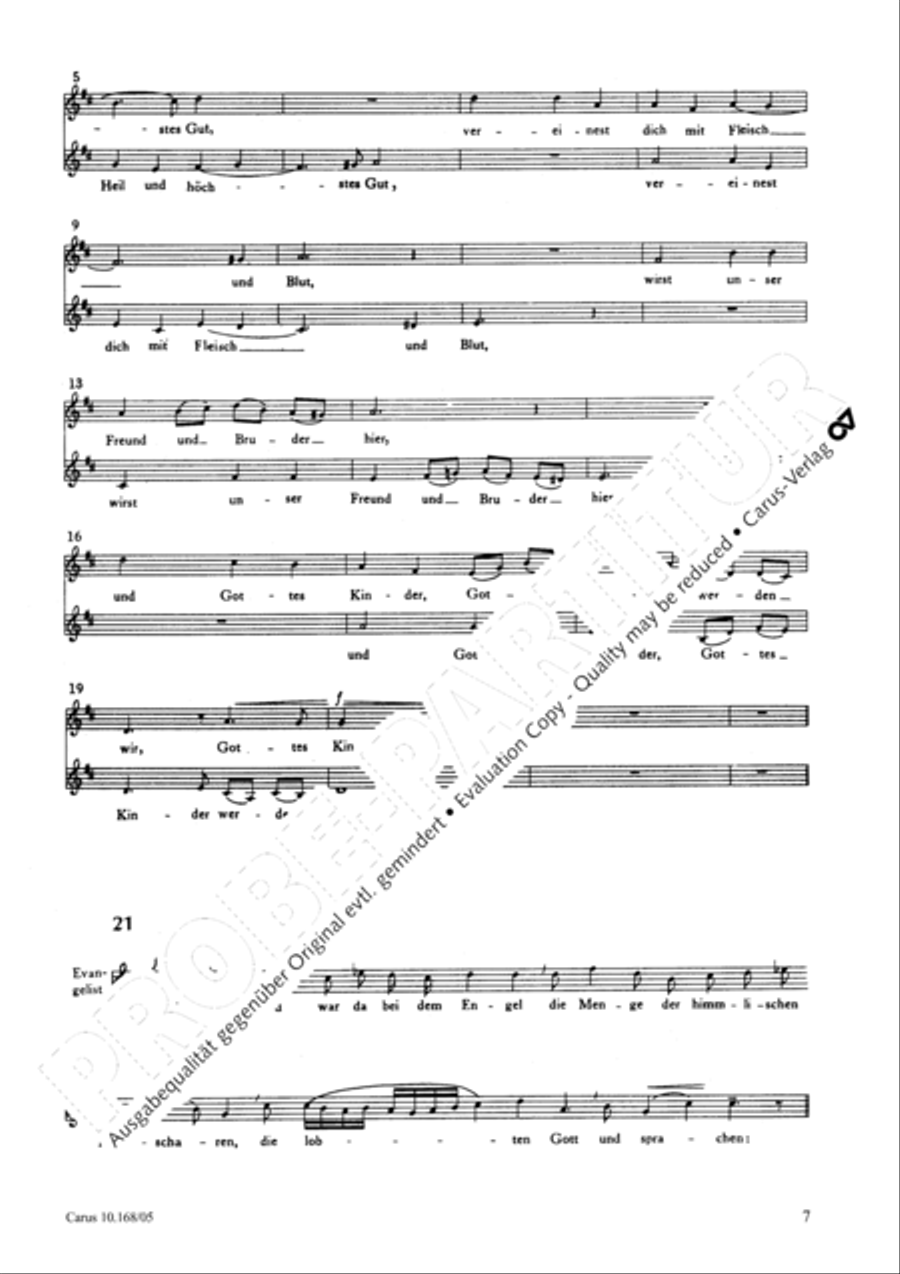 The Christmas Story (Die Weihnachtsgeschichte) SSA scores gallery preview page 8