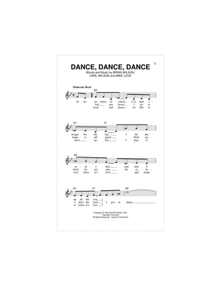 Book cover for Dance, Dance, Dance