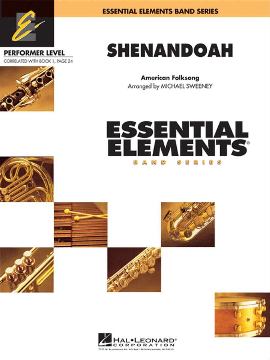 Shenandoah Concert Band scores gallery preview page 1
