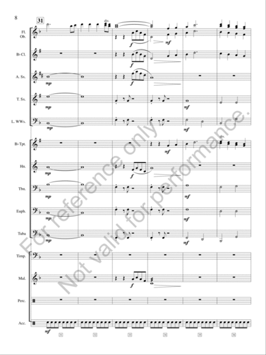 Iditarod Iditarod Concert Band scores gallery preview page 9