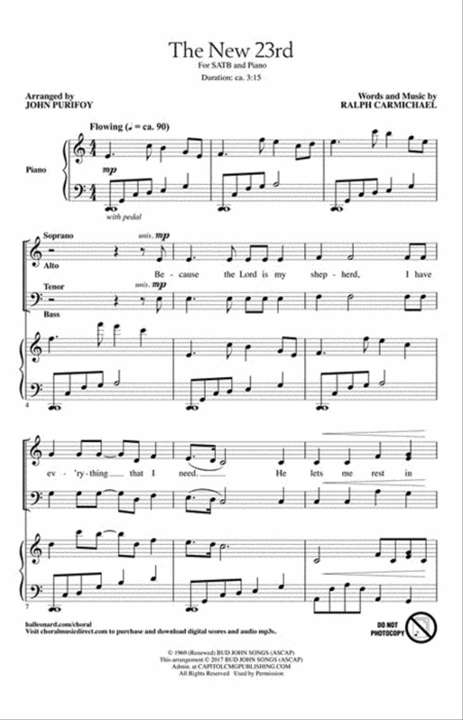 The New 23rd 4-Part scores gallery preview page 2