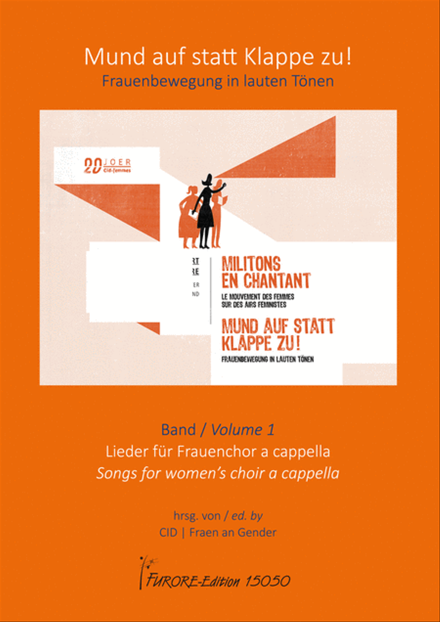 Shout up with your song! Songs from the Women's Movement, first volume A Cappella scores gallery preview page 1